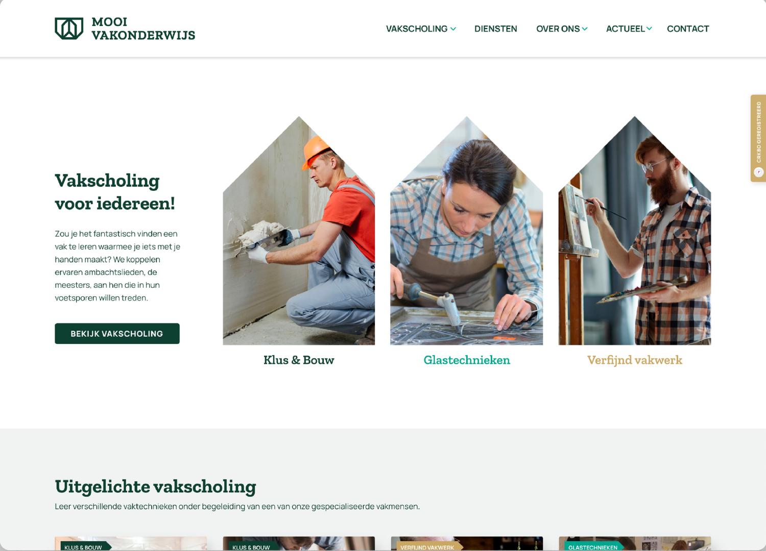 Webshop voor mooivakonderwijs.nl